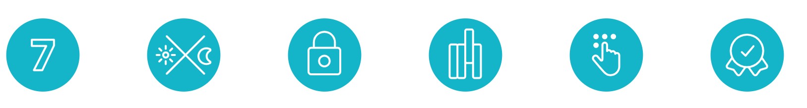 barevný organizér na tabletky